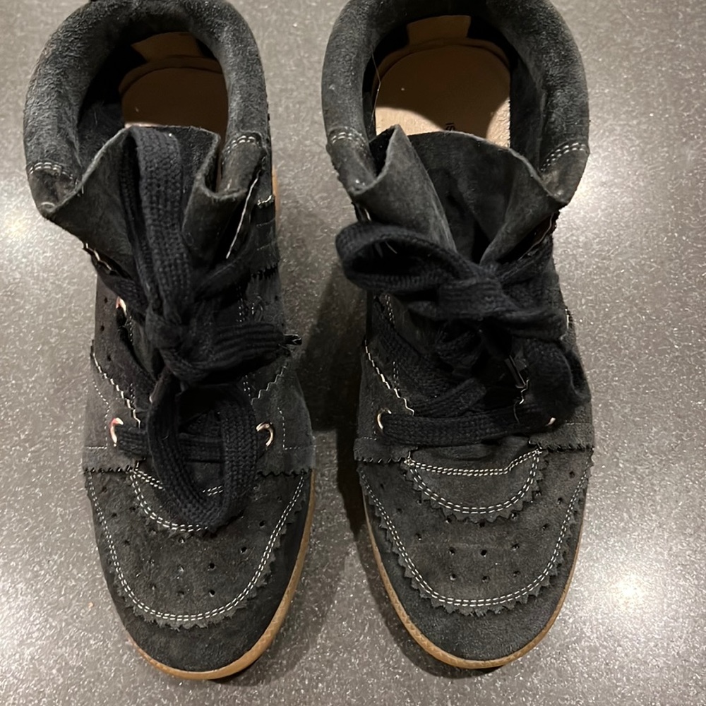 Isabel Marant “Bobby” wedge sneakers